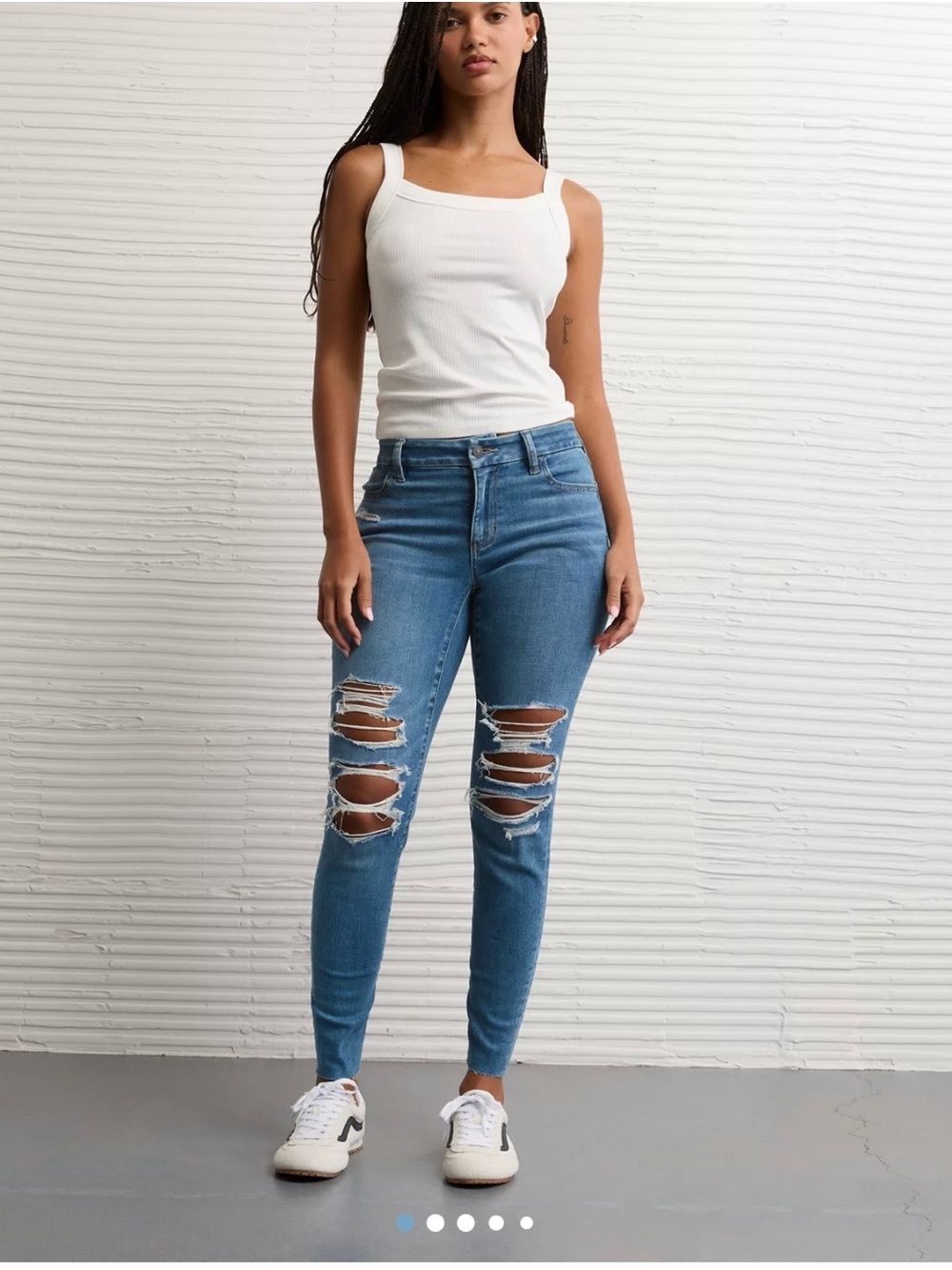 American Eagle Outfitters Women's Distressed Jeggings